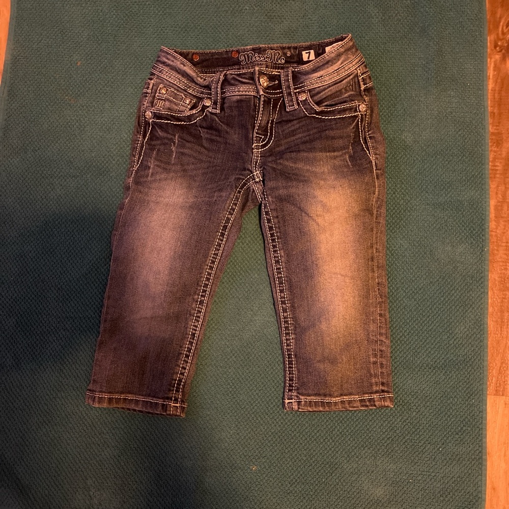 Miss Me Kids Dark Blue Jeans